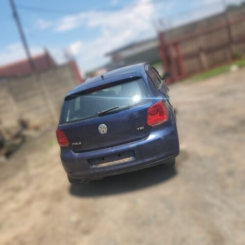 VW Polo 6 TSi 2016 00257 Rear VW Polo 6 TSi